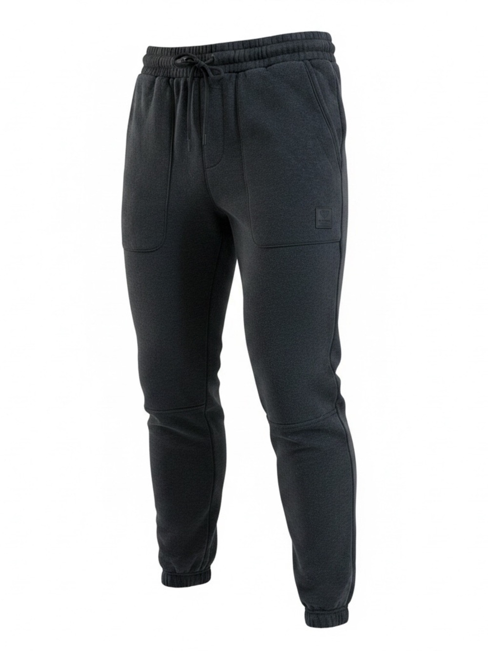 State of Crew SDC Men's Black Fleece Jogger Pants size M excellent .